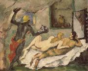 Paul Cezanne Afternoon in Naples oil on canvas